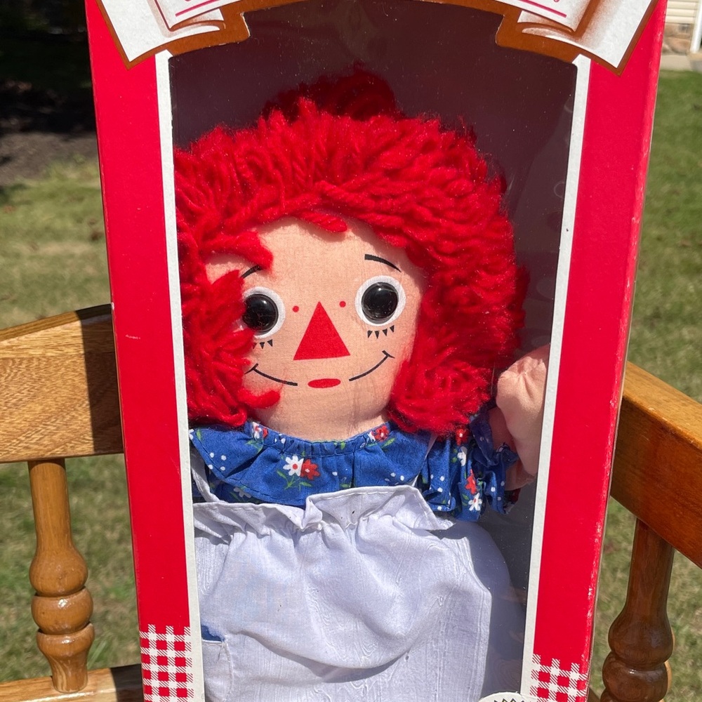 Vintage Raggedy Ann Doll in Original Box